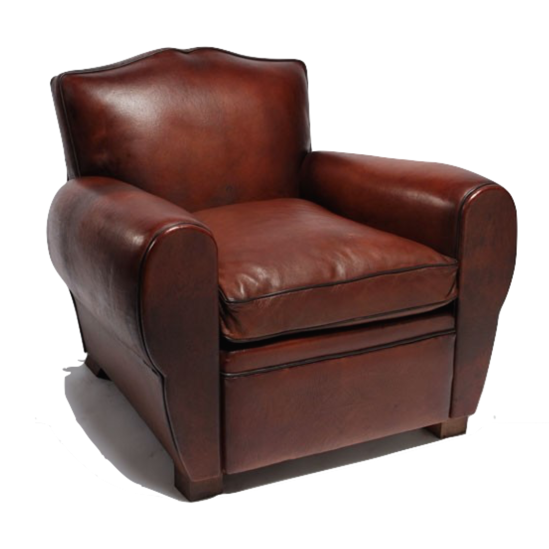 Grand Moustache club chair — The Club Chair